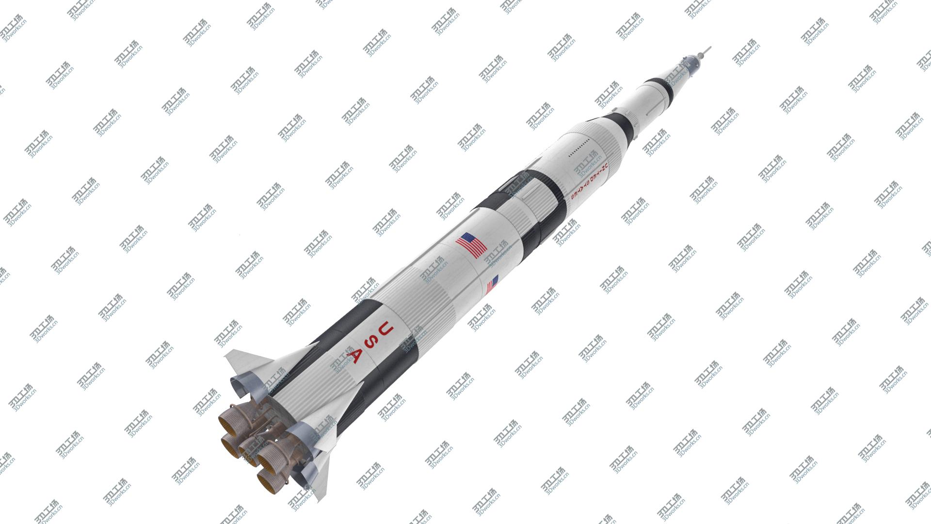 images/goods_img/2021040234/Saturn V Rocket 3D Model model/2.jpg